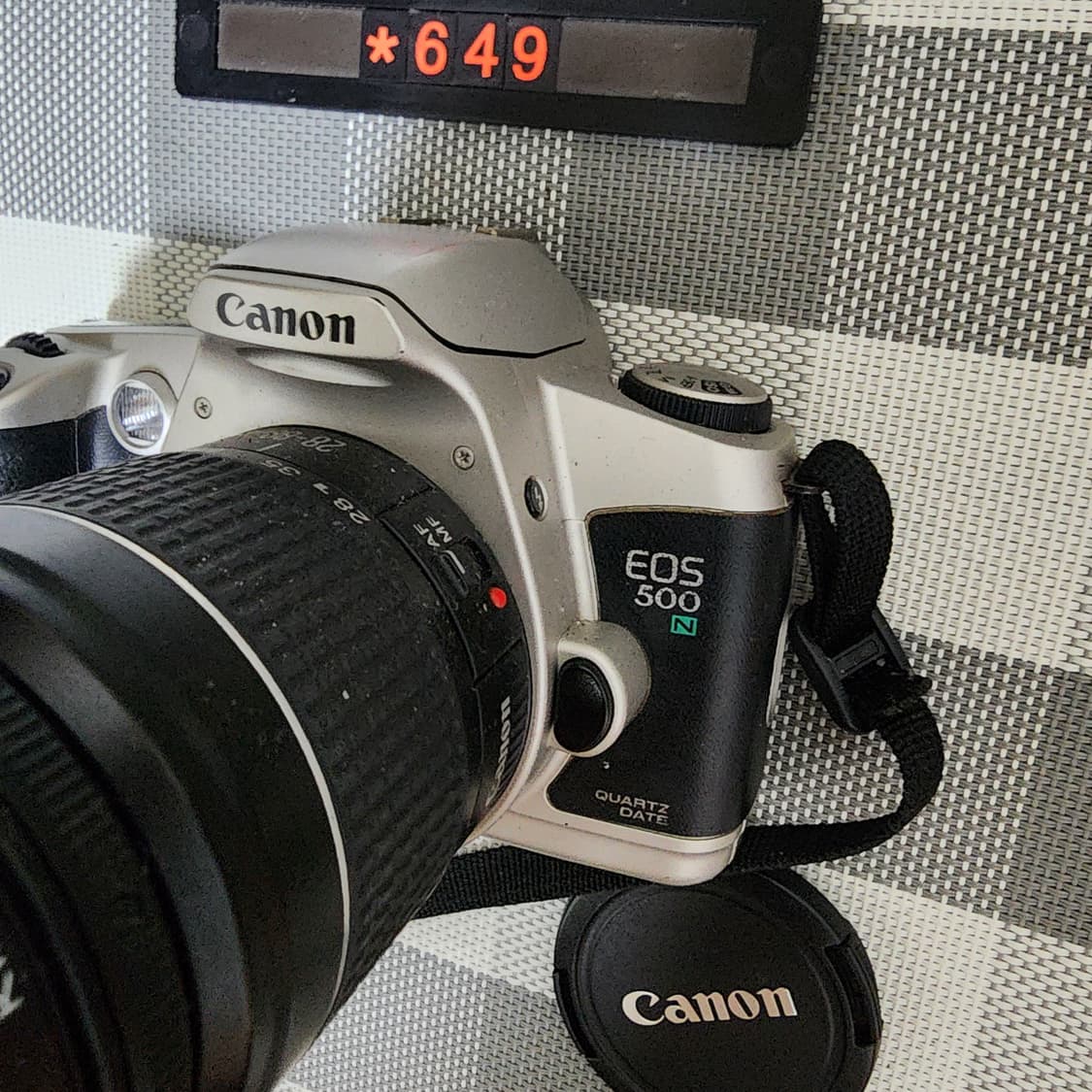 캐논 EOS 500N 데이터백 필름카메라 상품이미지2