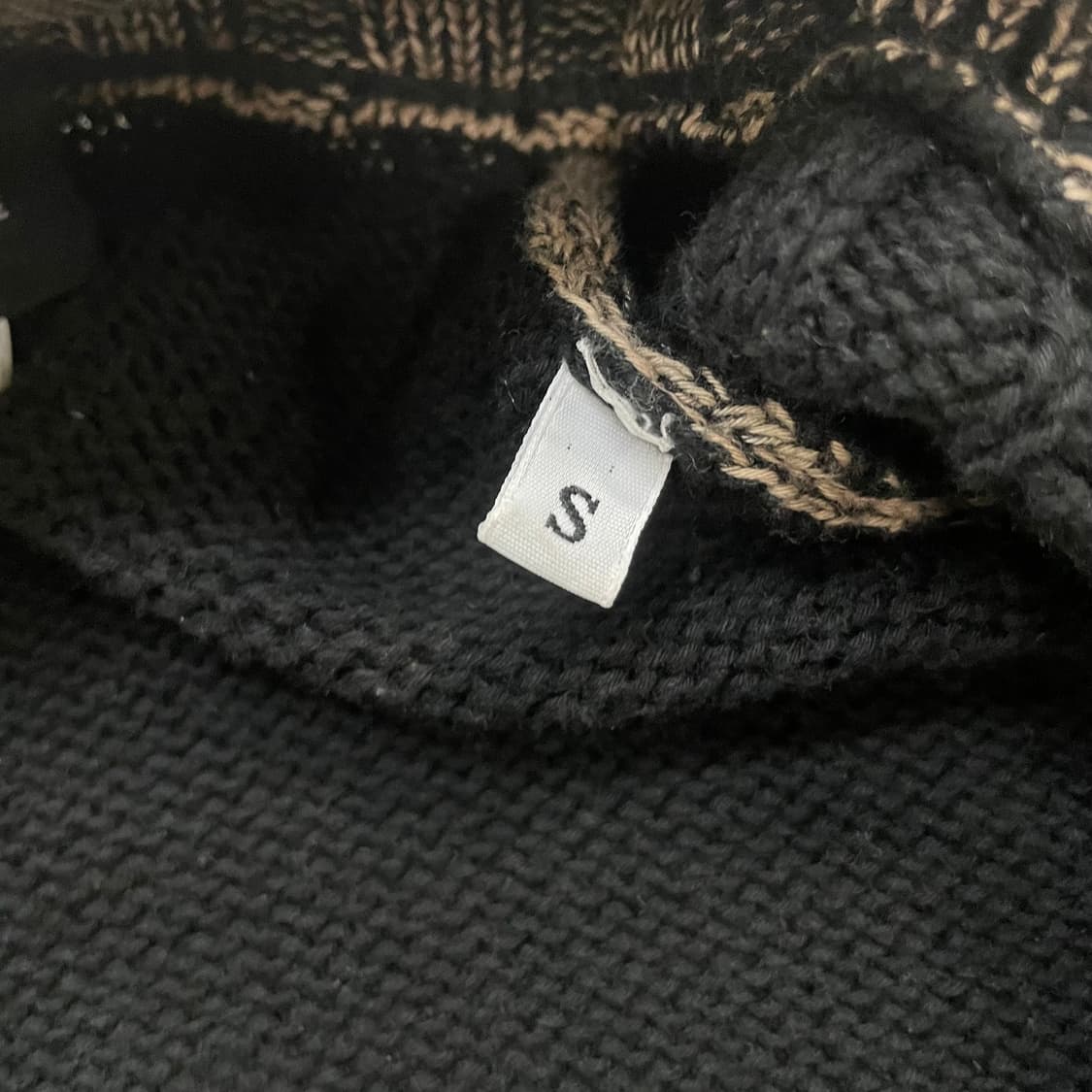 베르사체 진스 꾸띄르 가먼트다이드 니트 집업 상품이미지7