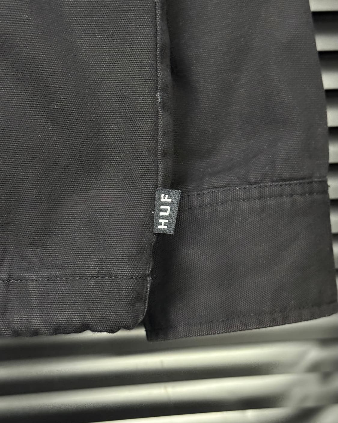 HUF 허프 헤이즈 콜라보 코치 자켓 블랙 카라 워크 자켓 스트릿 S 상품이미지5