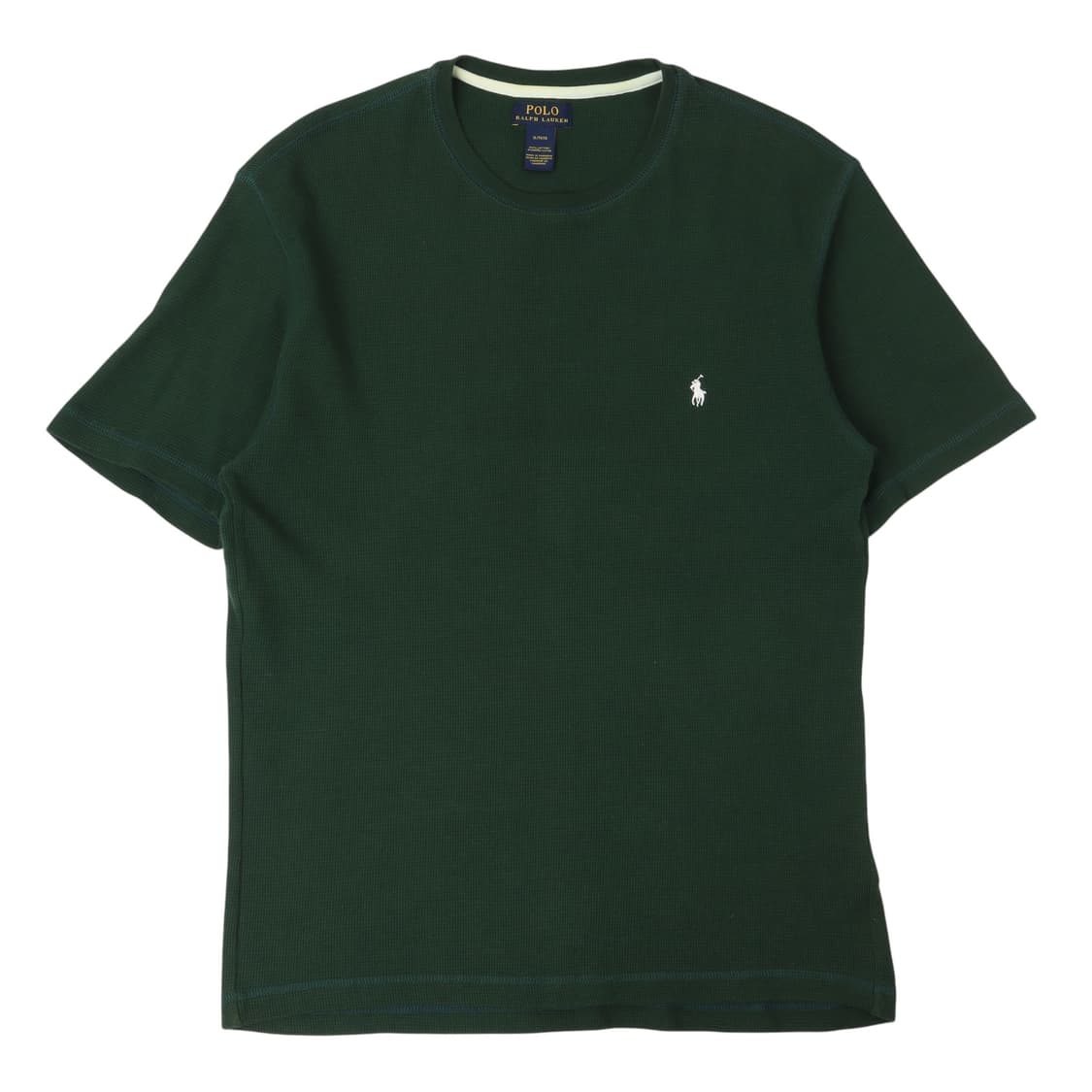 폴로 랄프로렌 그린 와플 하프 티셔츠 상품이미지1
