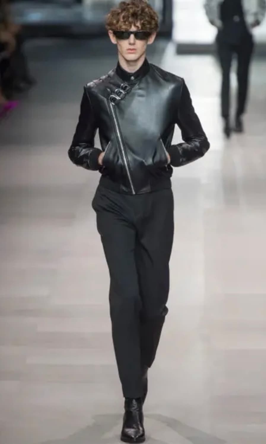 [46] 셀린느 스트랩 레더 자켓 상품이미지1