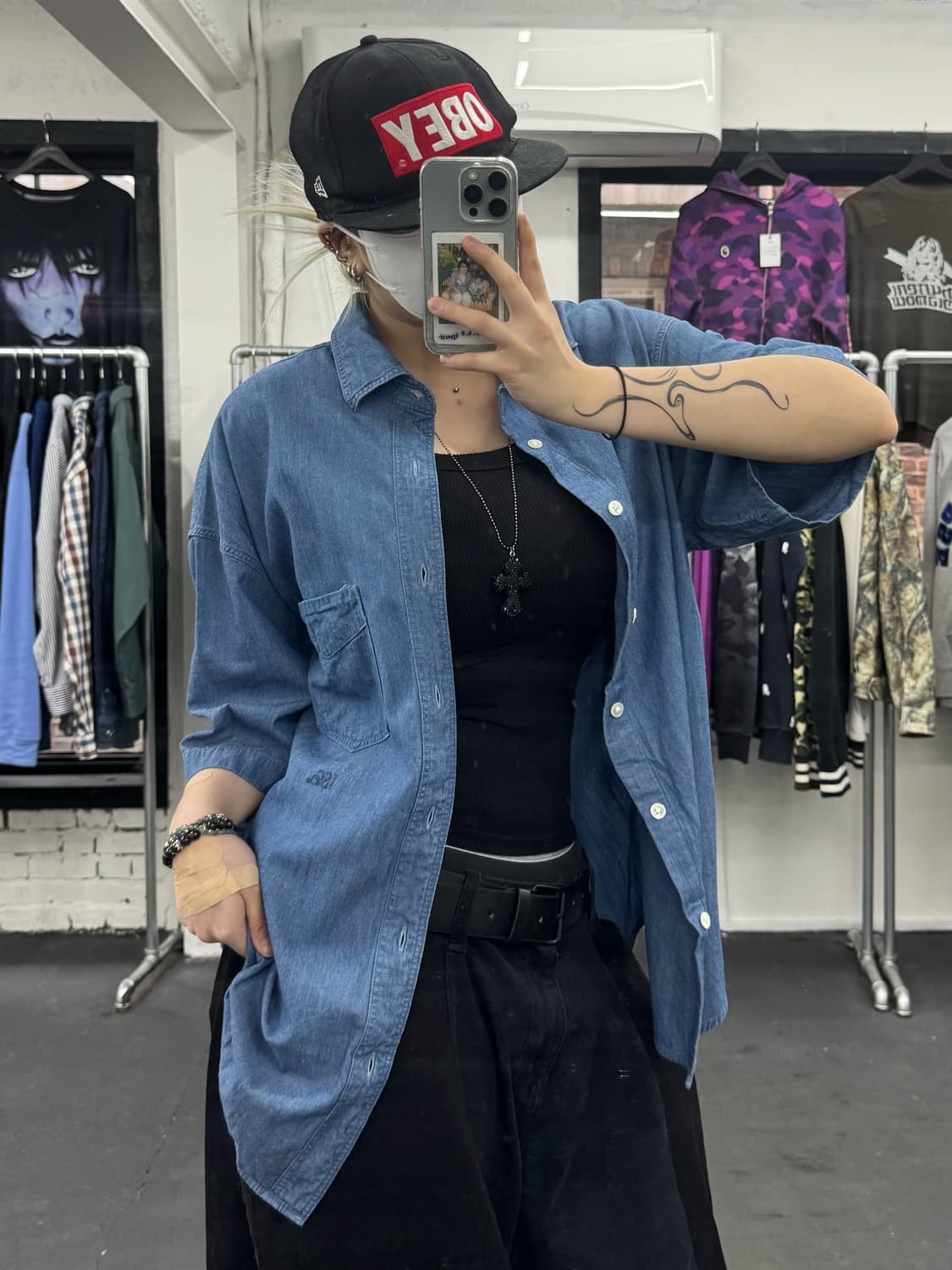 리바이스 데님셔츠 상품이미지1