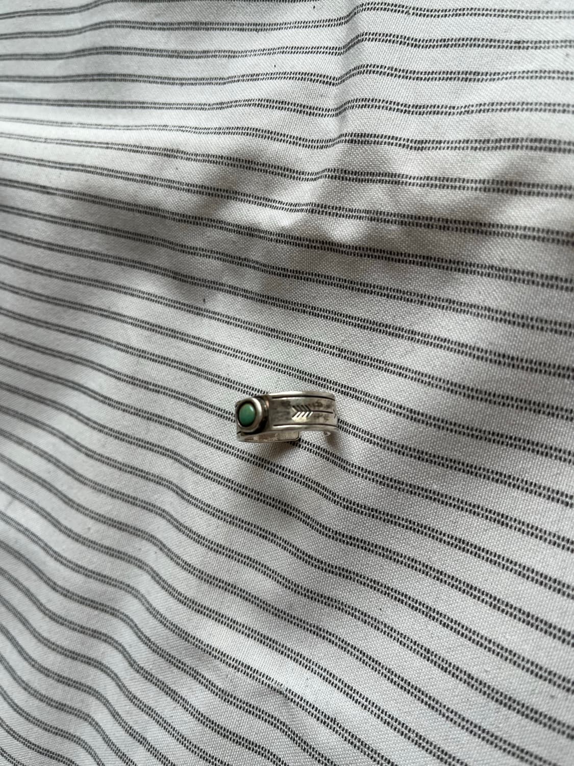 노스웍스 스터링 실버 터키석 링 (16-17호) 상품이미지3