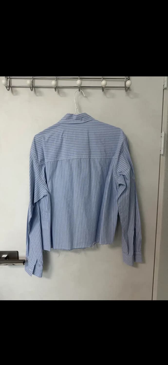 새상품급) 알렌느 크롭 셔츠 1size 상품이미지5