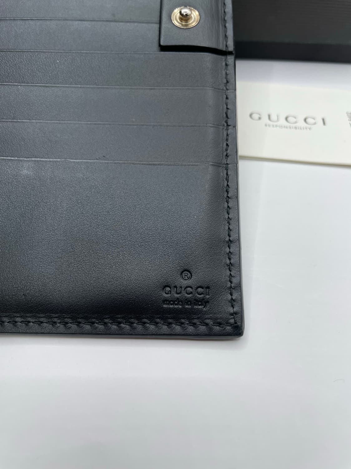 구찌 클러치 장지갑 322210 블랙 상품이미지6