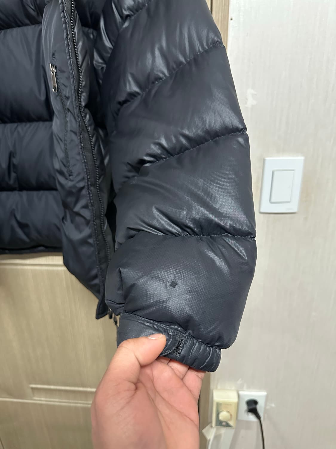 노스페이스 1996 눕시 패딩 블랙 90 상품이미지9