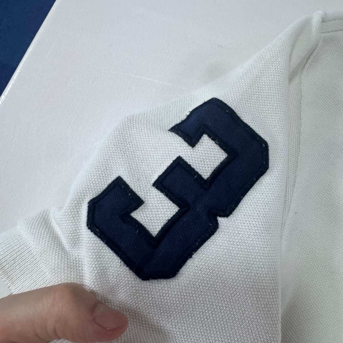 신형 폴로 랄프로렌 빅포니 화이트 반팔카라티 상품이미지4