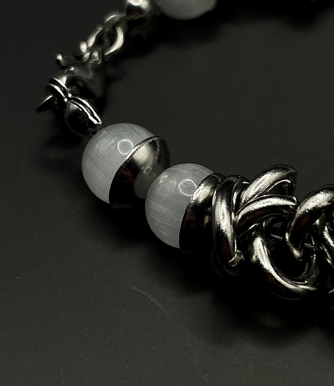 pcr sky gemstone twisted chain bracelet 상품이미지5