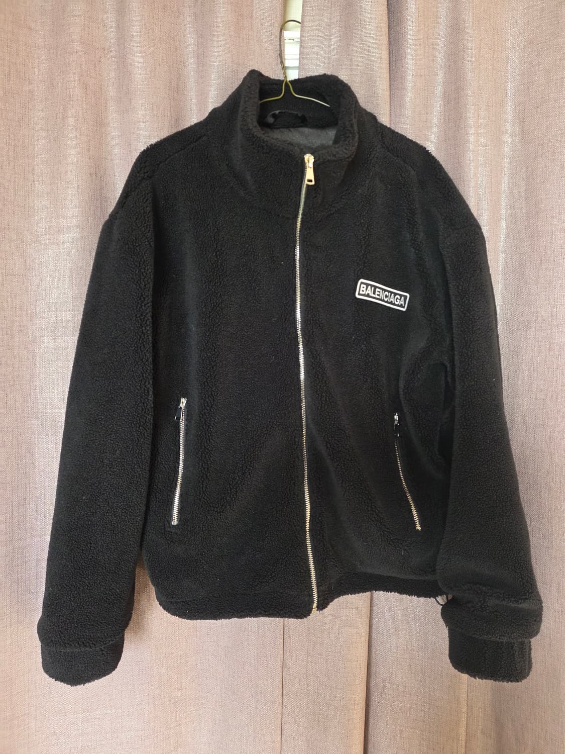 발렌시아가로고후리스자켓 M 상품이미지1