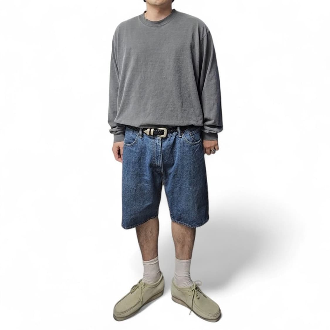 00S 리바이스 505 데님 쇼츠 38 M0245 상품이미지2