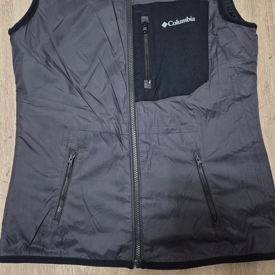 컬럼비아 리버시블 바람막이 후리스 조끼 L(100) 상품이미지7