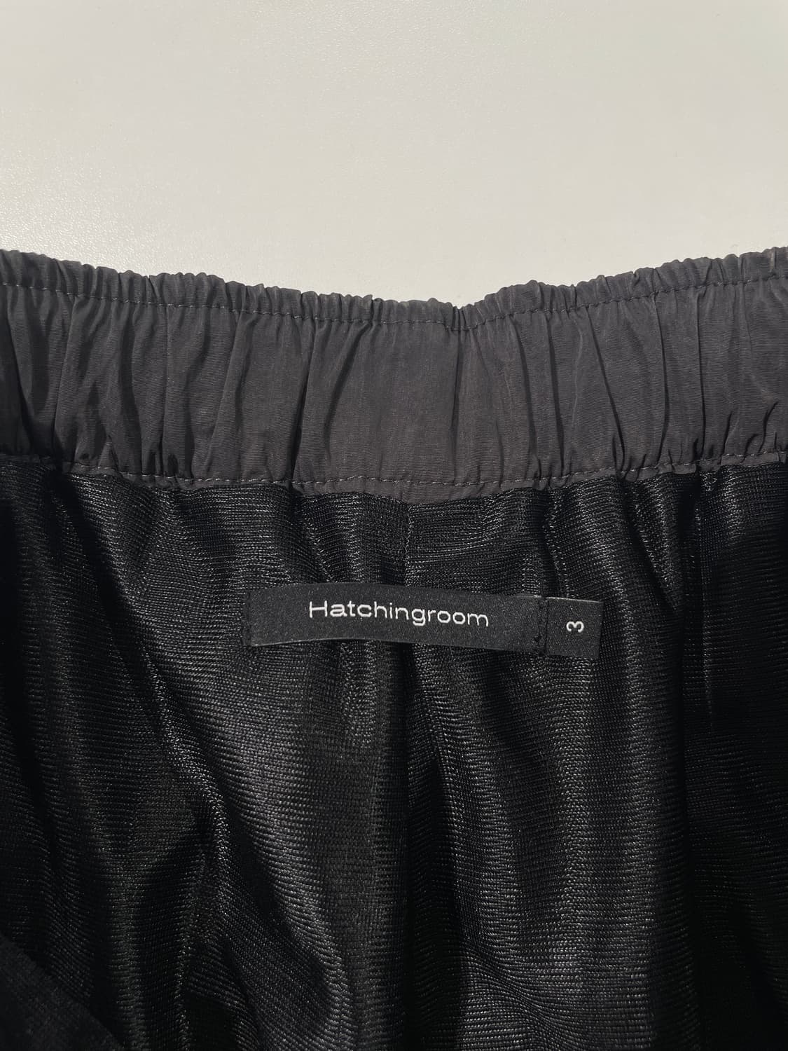 해칭룸 차콜 보스 집 스트링 나일론 팬츠 상품이미지7