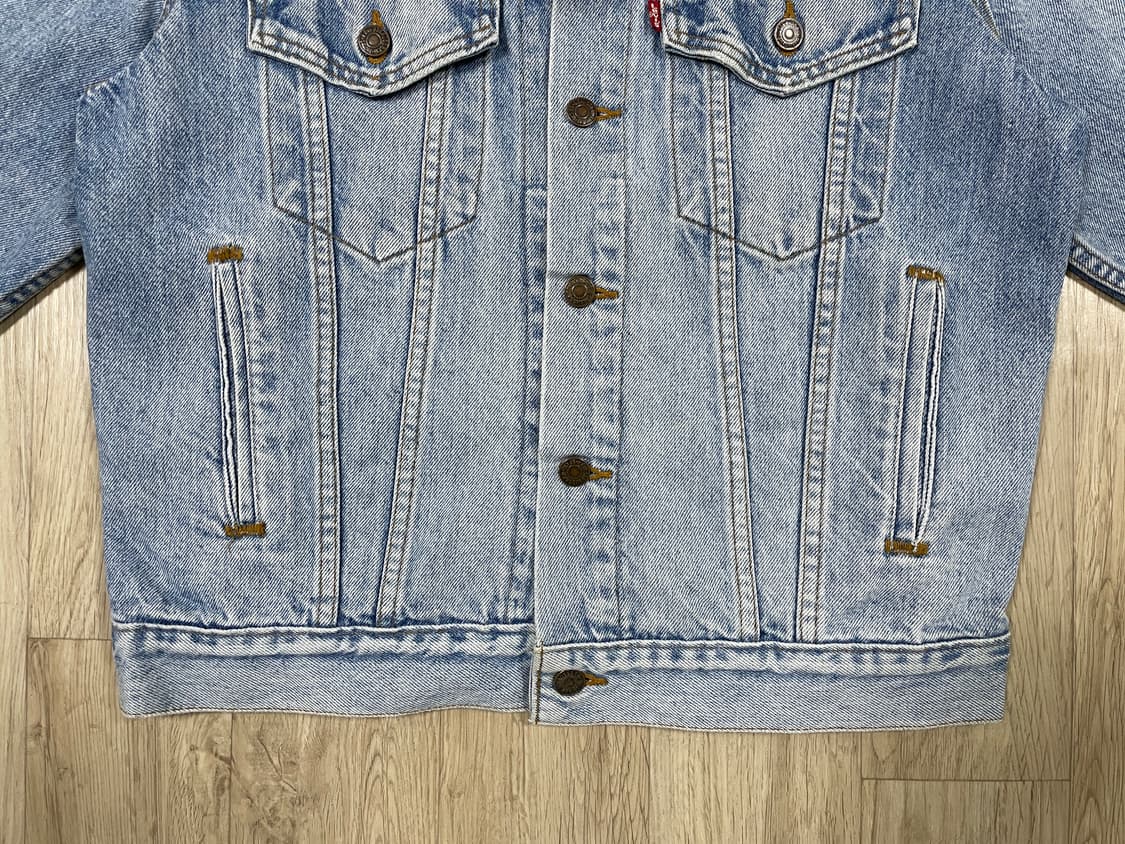 100~105) 80's 리바이스 타입3 연청 4포켓 데님자켓(미국제) 상품이미지8