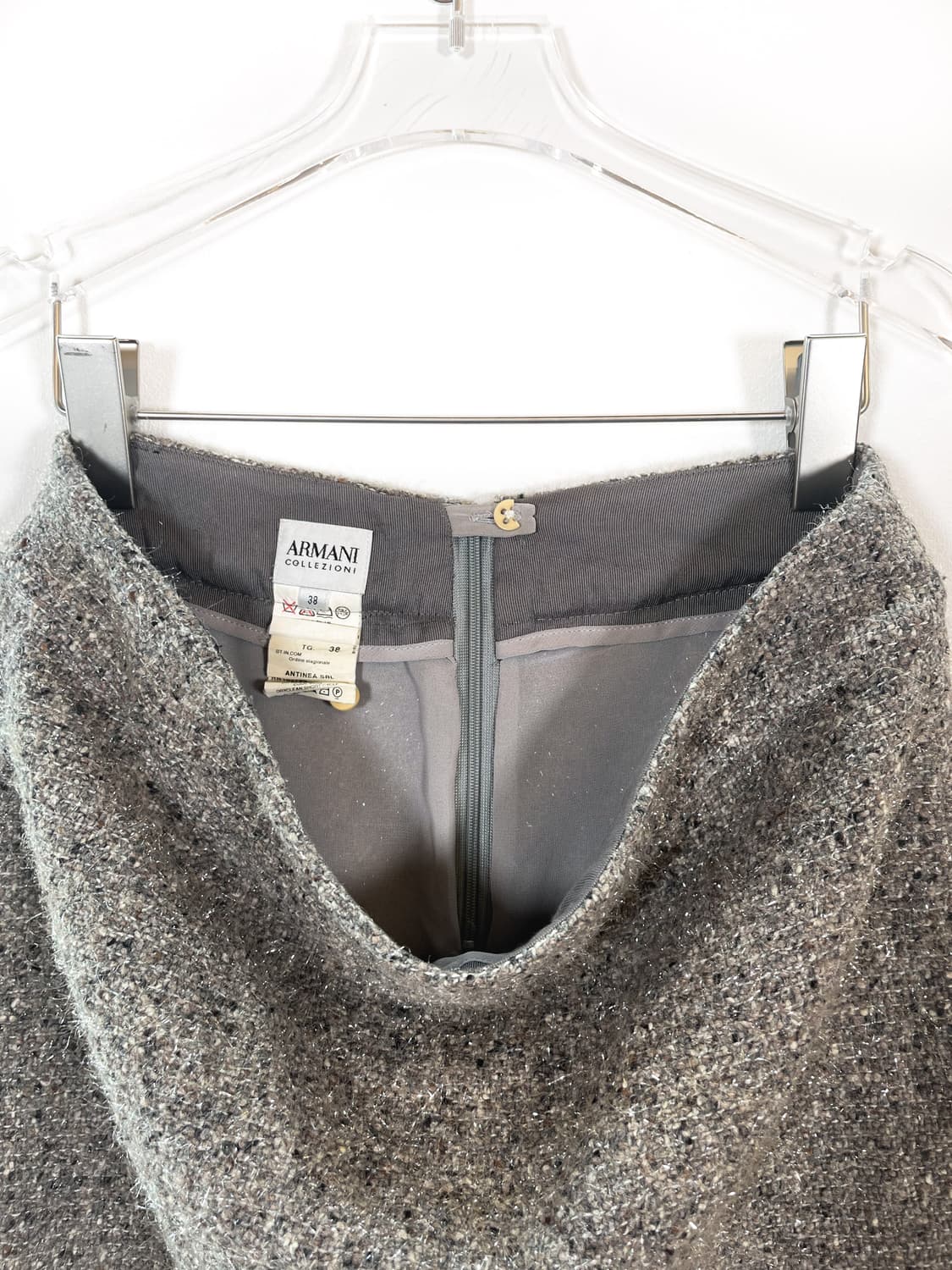 아르마니 트위드 스커트 상품이미지7