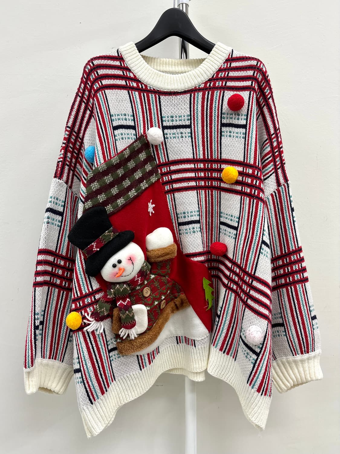 빈티지 크리스마스 니트 스웨터 상품이미지6