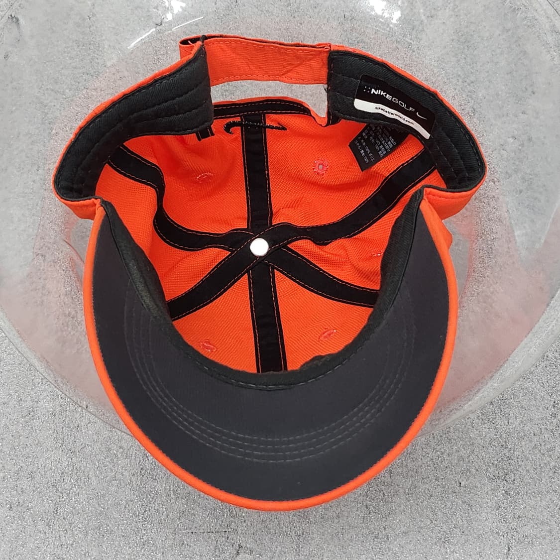 나이키 골프 드라이핏 볼캡 오렌지 프리 상품이미지6