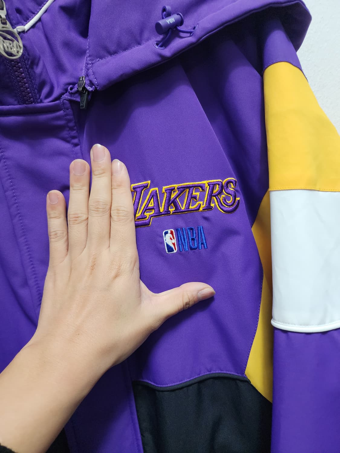 NBA LA레이커스 패딩점퍼 항공점퍼 상품이미지3