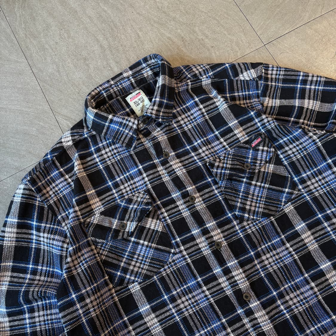 디키즈 정품 해비 코튼 체크 긴팔 셔츠 상품이미지2