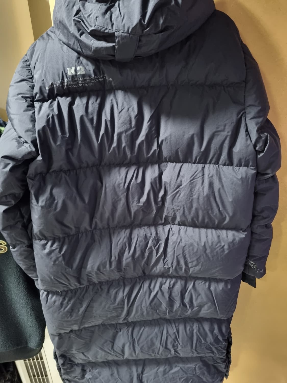 K2 남성 플라이워크 구스 롱패딩  상품이미지2