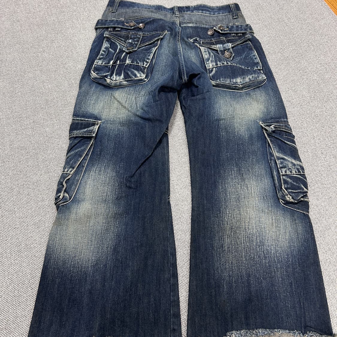 빈티지 워시드 멀티포켓 카고 데님팬츠(32) 상품이미지6