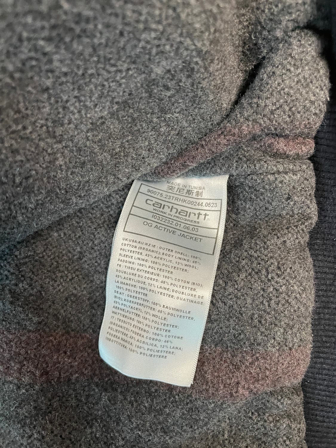 칼하트 wip og 액티브 메이틀랜드 데님 s 상품이미지2