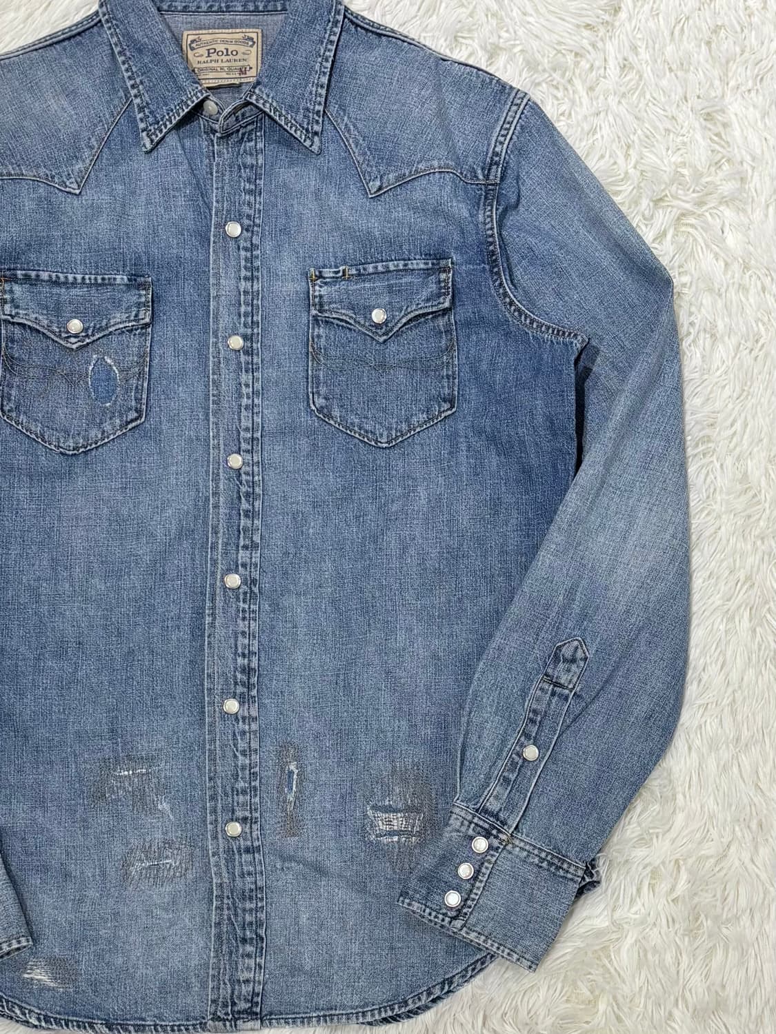 폴로랄프로렌 웨스턴 데님 셔츠 상품이미지5