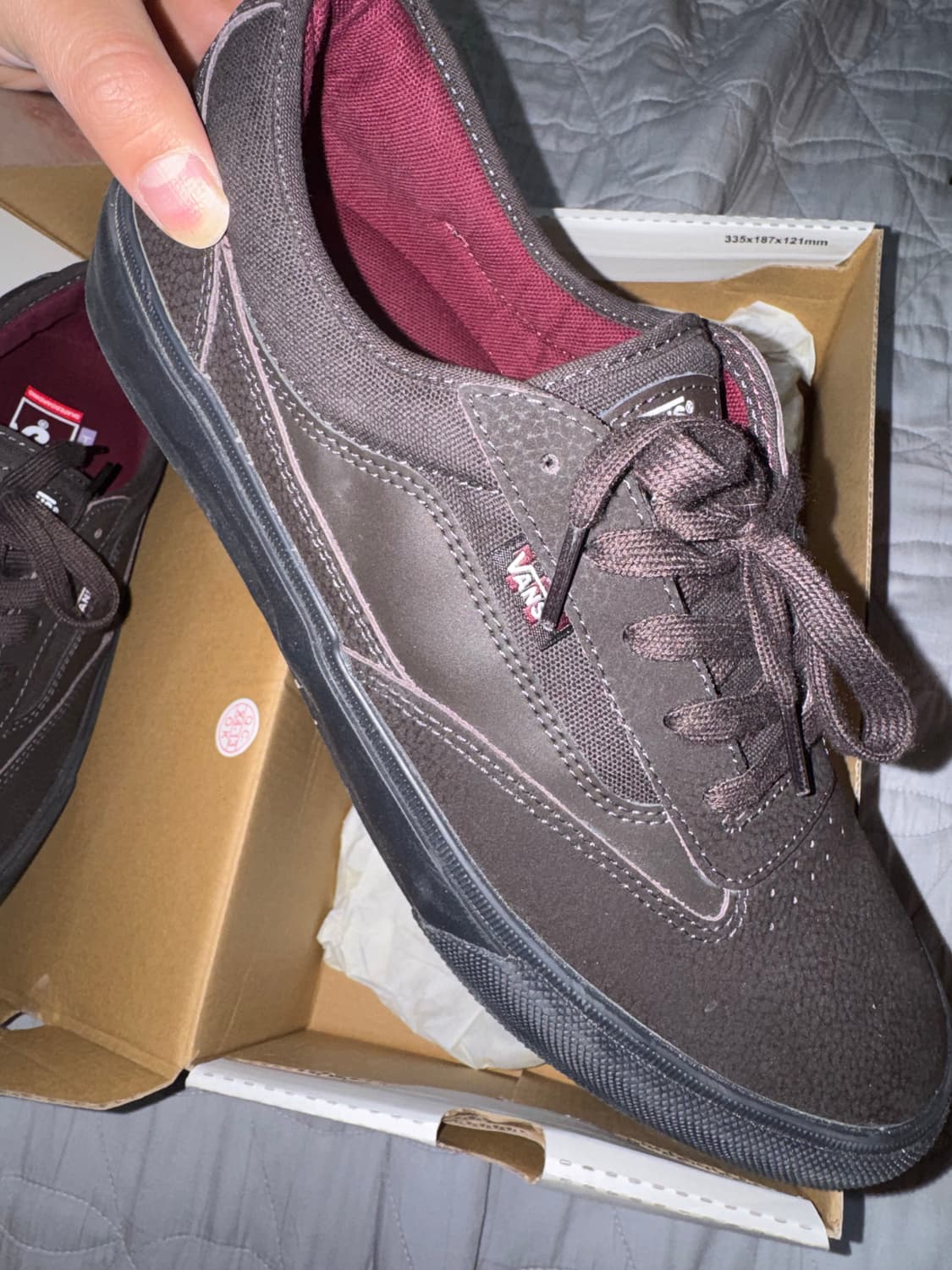 반스 스케이트 다크브라운 285 상품이미지4