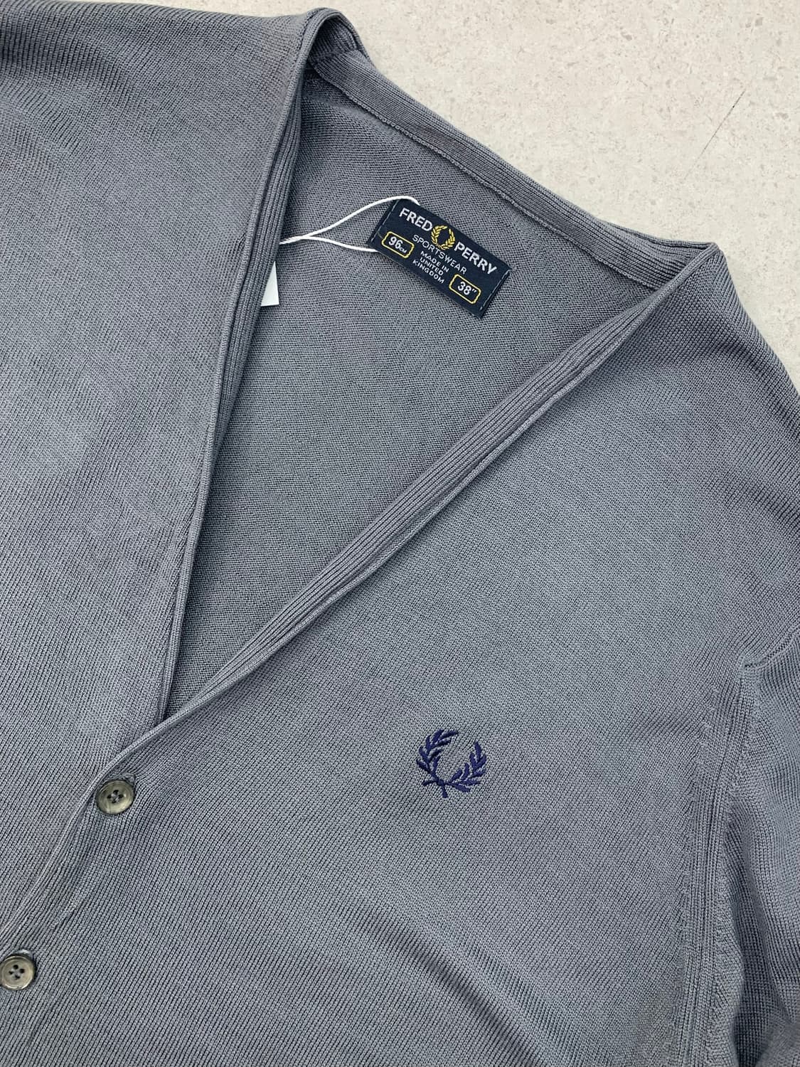 Fred perry 프레드페리 울 니트가디건 상품이미지2