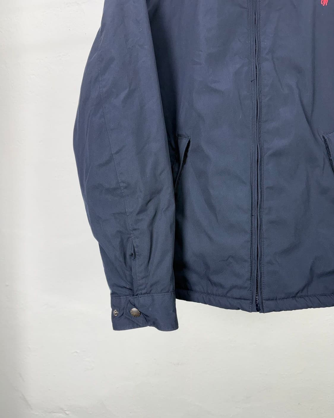 폴로 랄프로렌 네이비 레드포니 히든 후디 폴리쉘 봄버 자켓 상품이미지4