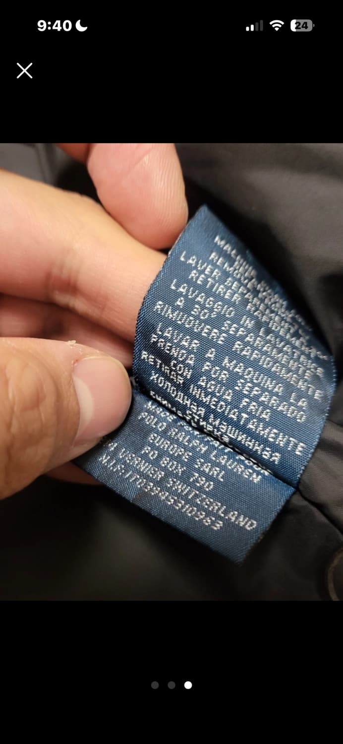 희귀매물 폴로 헤링턴 자켓 L 상품이미지3