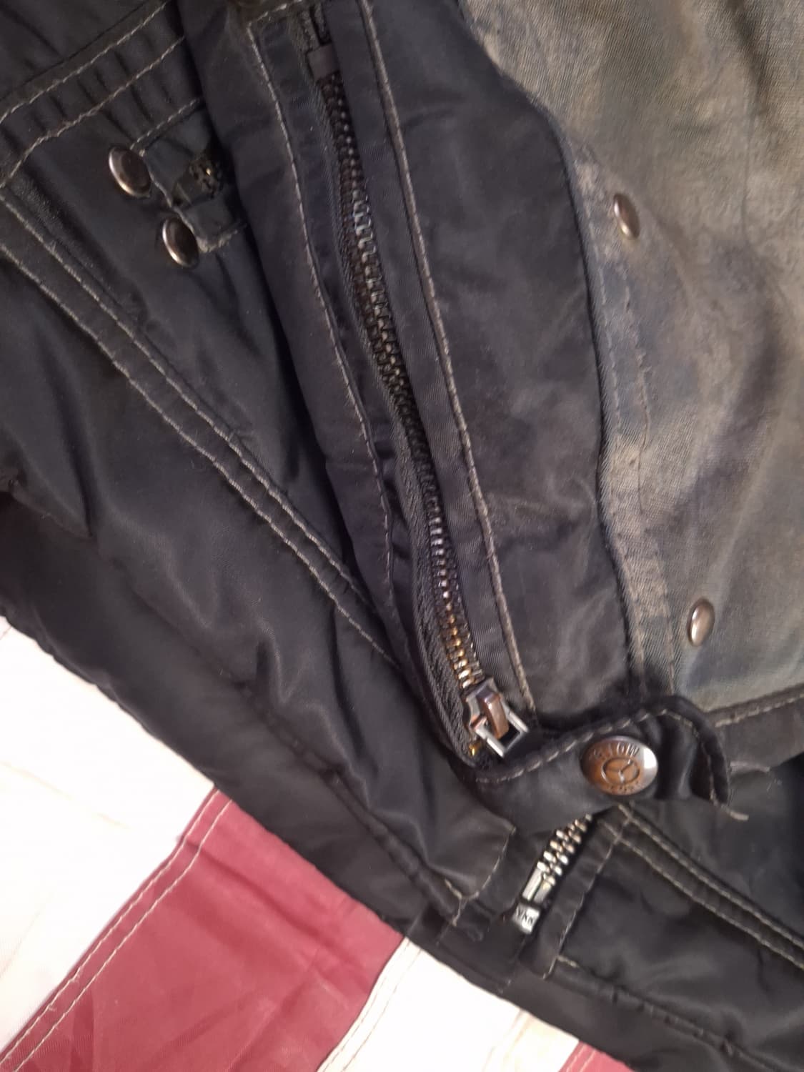 오리지날 90' 일본판 옐로우콘 모터사이클 레이싱 자켓 상품이미지4