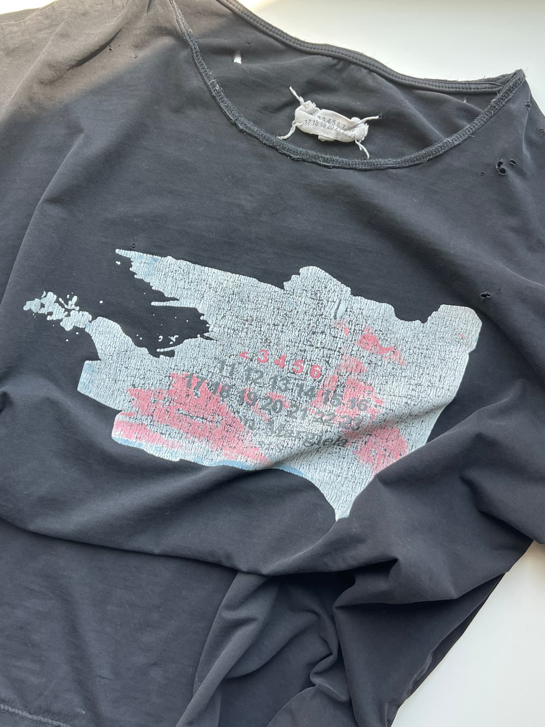 (라스트)마르지엘라 디스트로이드 티셔츠 48 상품이미지1