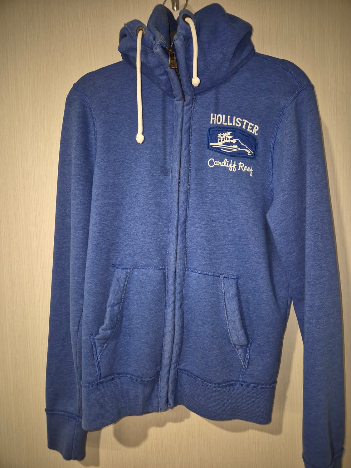 홀리스터 빈티지한 블루 색상 후드집업 M 상품이미지2