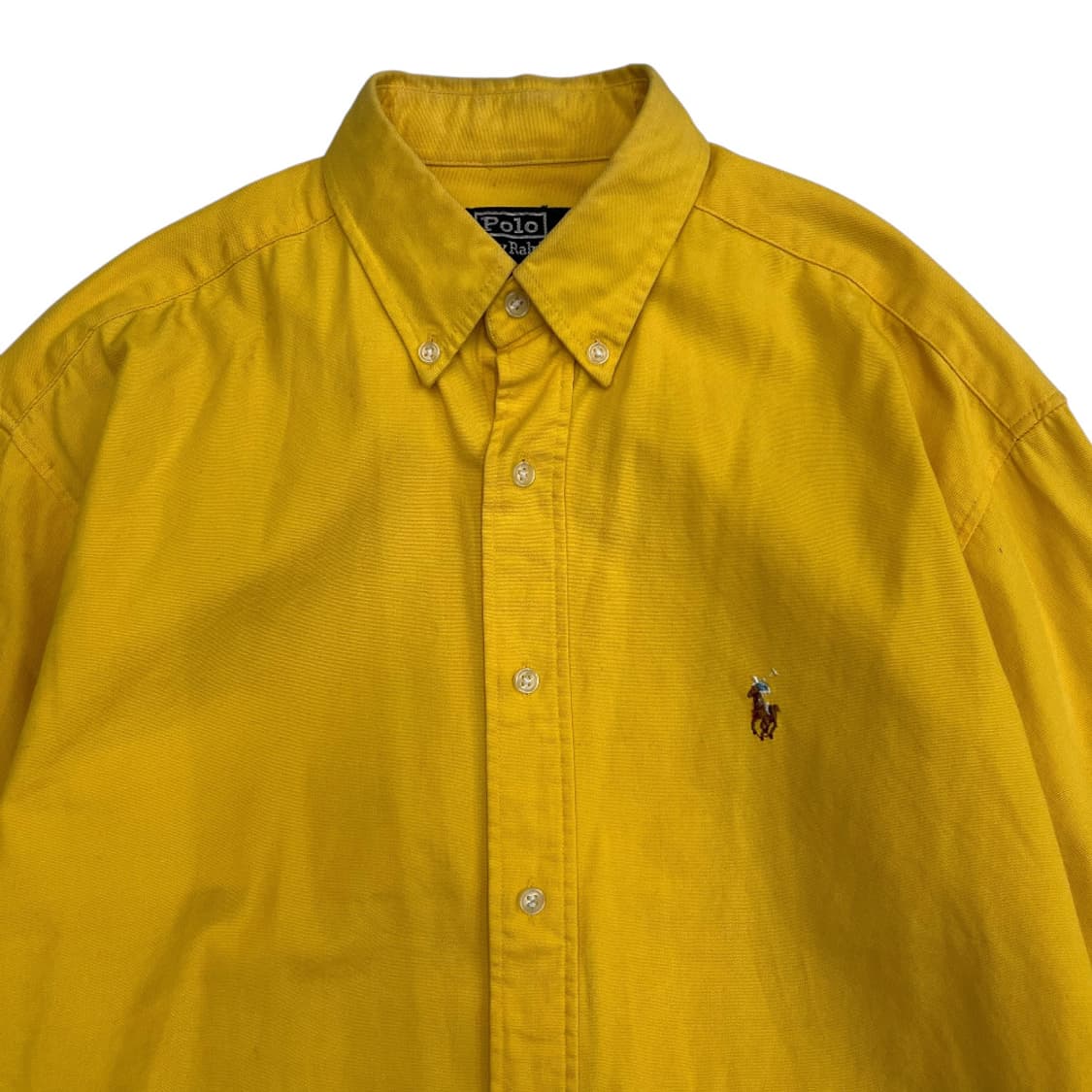 폴로 랄프로렌 옥스포드 옐로우 셔츠 55 상품이미지5