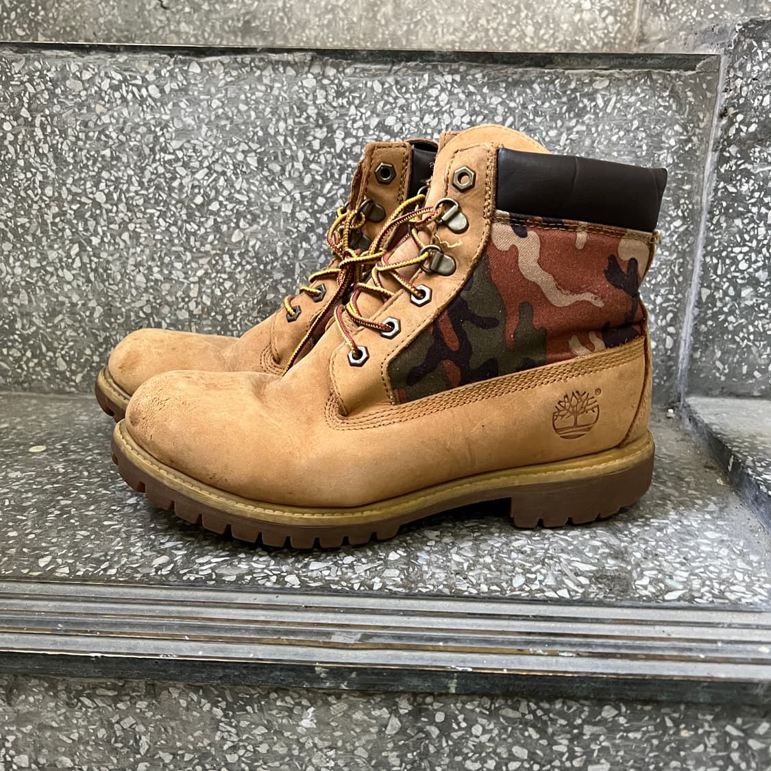 팀버랜드 프리미엄 6인치 카모플라주 패널 부츠 상품이미지2