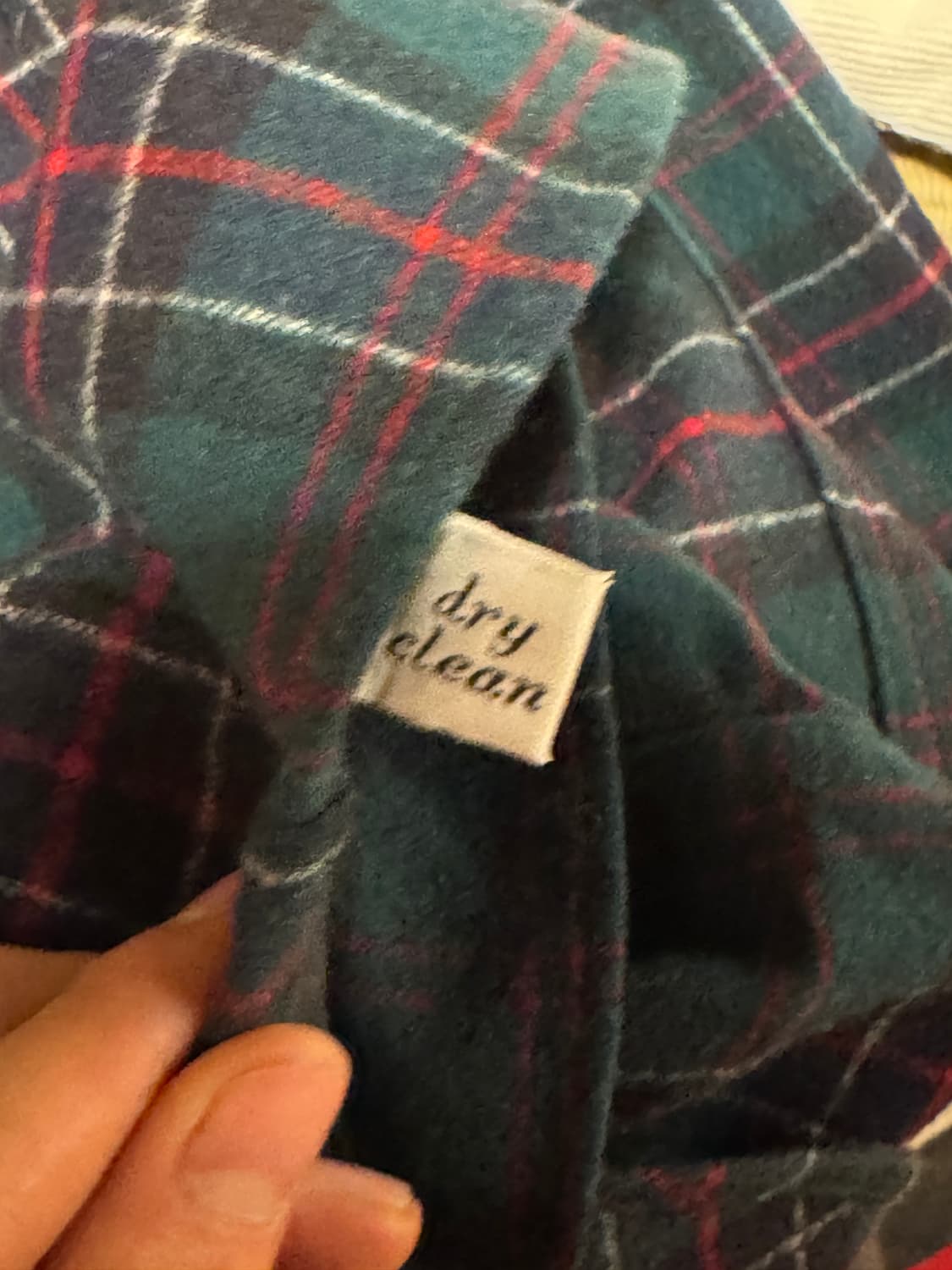 70s 펜들턴 울플란넬 타탄체크셔츠 (M) 상품이미지7