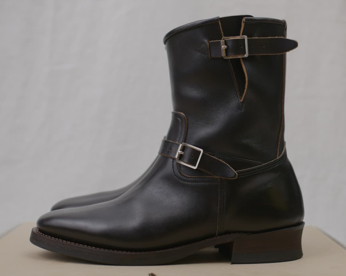 올드조 엔지니어 부츠 블랙 홀스벗 차심 8.5 상품이미지2
