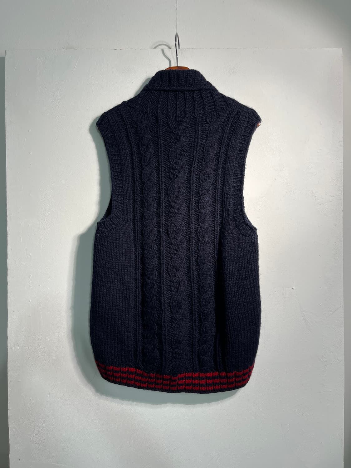 Hand made wool vest (made in nep) 상품이미지2