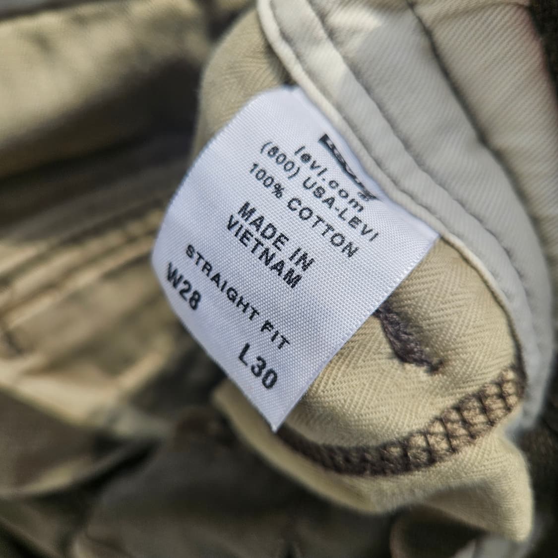 리바이스 탭트윌 카고 팬츠 상품이미지7