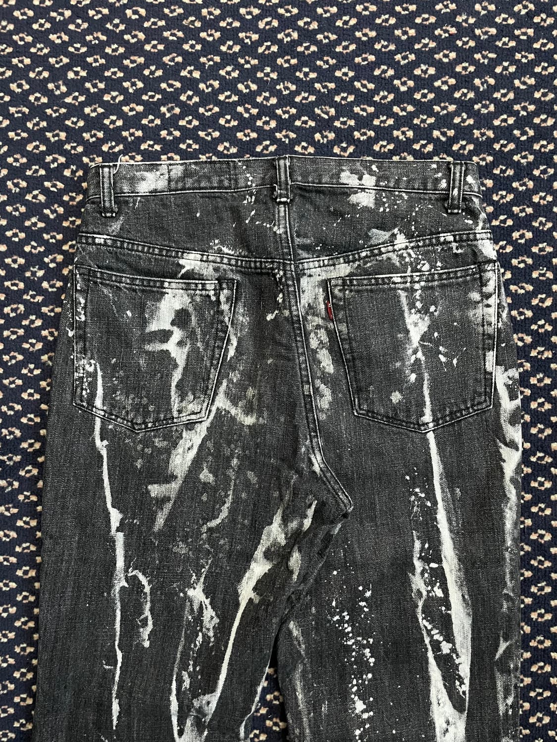 NEPENTHES Paint splatter denim pants 상품이미지8