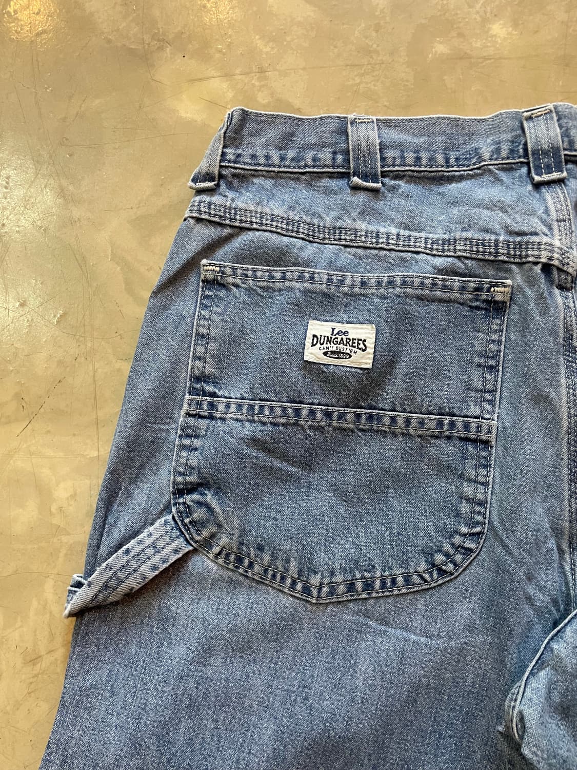 90~00s 빈티지 Lee Dungarees 카펜터 데님 36x32 상품이미지8