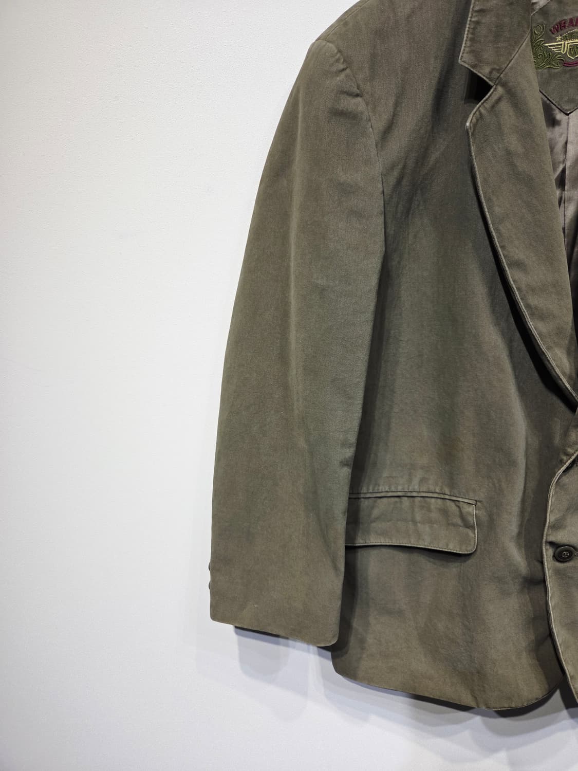 랭글러(Wrangler) 빈티지 워싱 코튼 자켓 상품이미지3