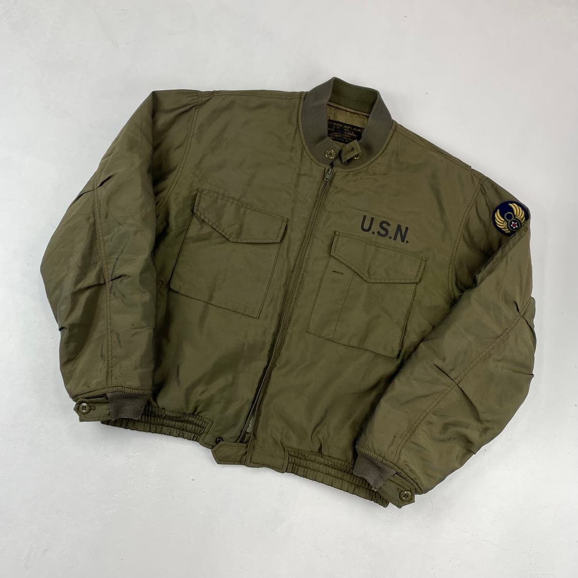 빈티지 G-8 Wep 복각 플라이트 봄버 자켓 (105) 상품이미지1