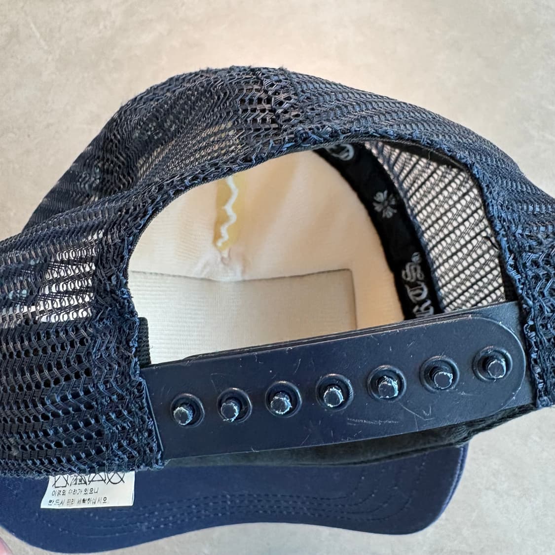 크롬하츠 CH 할리우드 트러커 햇 네이비 상품이미지5