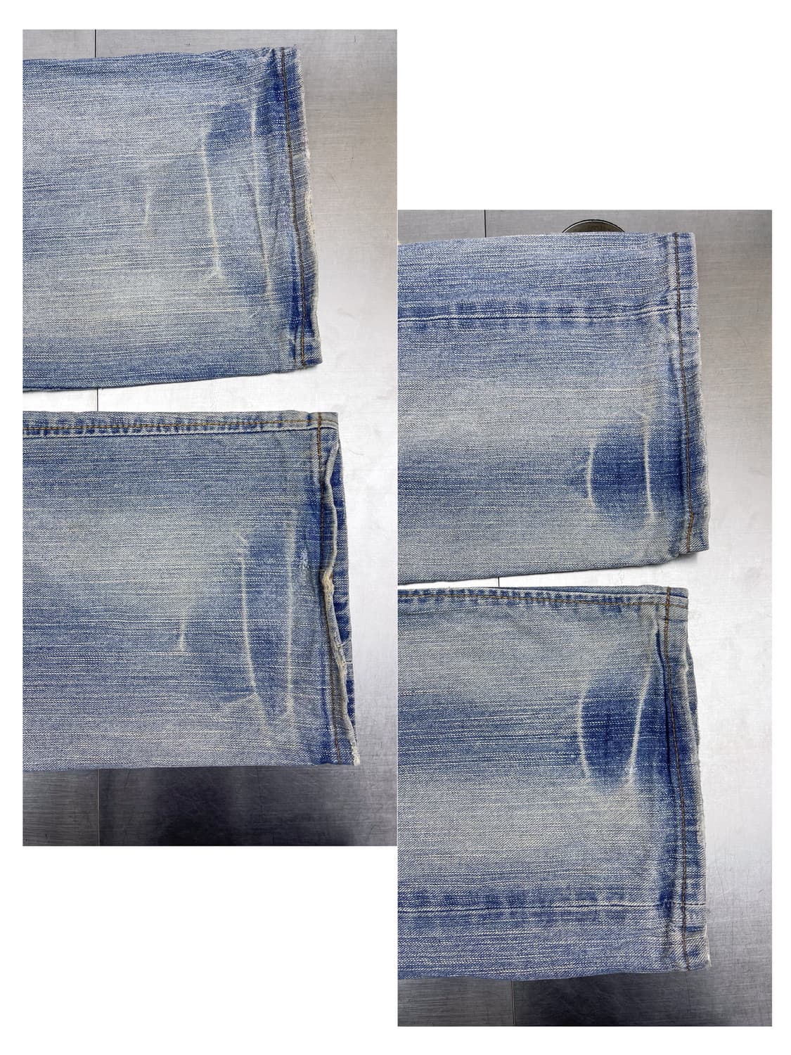 에드윈 크러쉬 데님 리페어 팬츠 상품이미지8