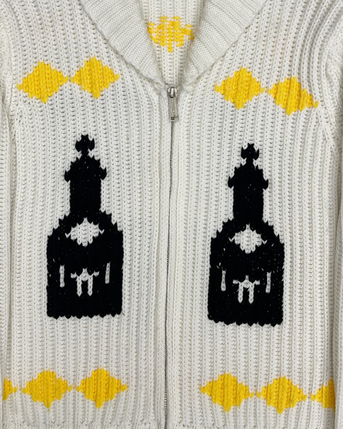 디스퀘어드2 05AW J.L.E.M 코위찬 니트 자켓 상품이미지6