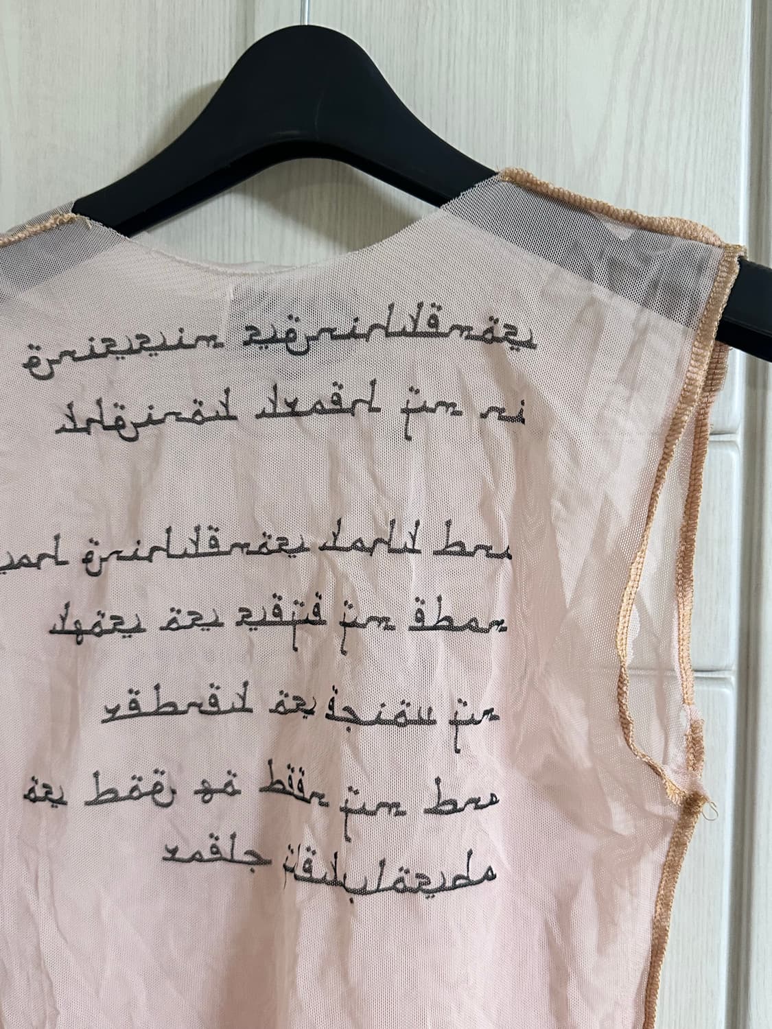 Gyaltsen earth 시스루 슬리브리스 나시 상품이미지2