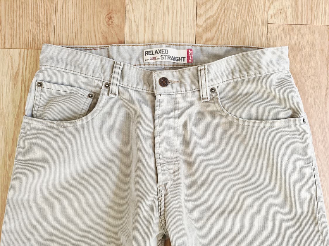 빈티지 리바이스 559 코듀로이 팬츠 33 상품이미지5