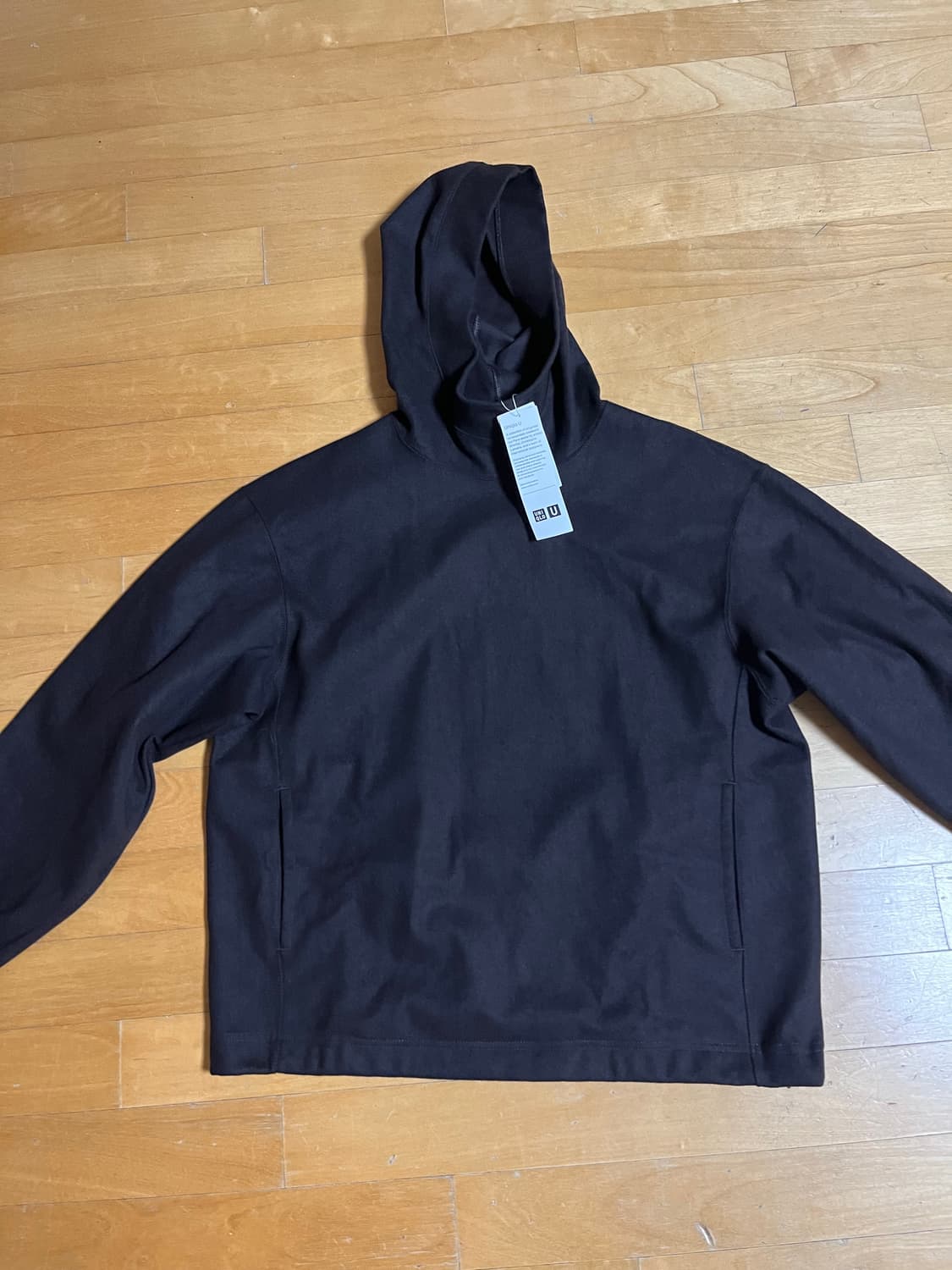 유니클로 U 후드 상품이미지1