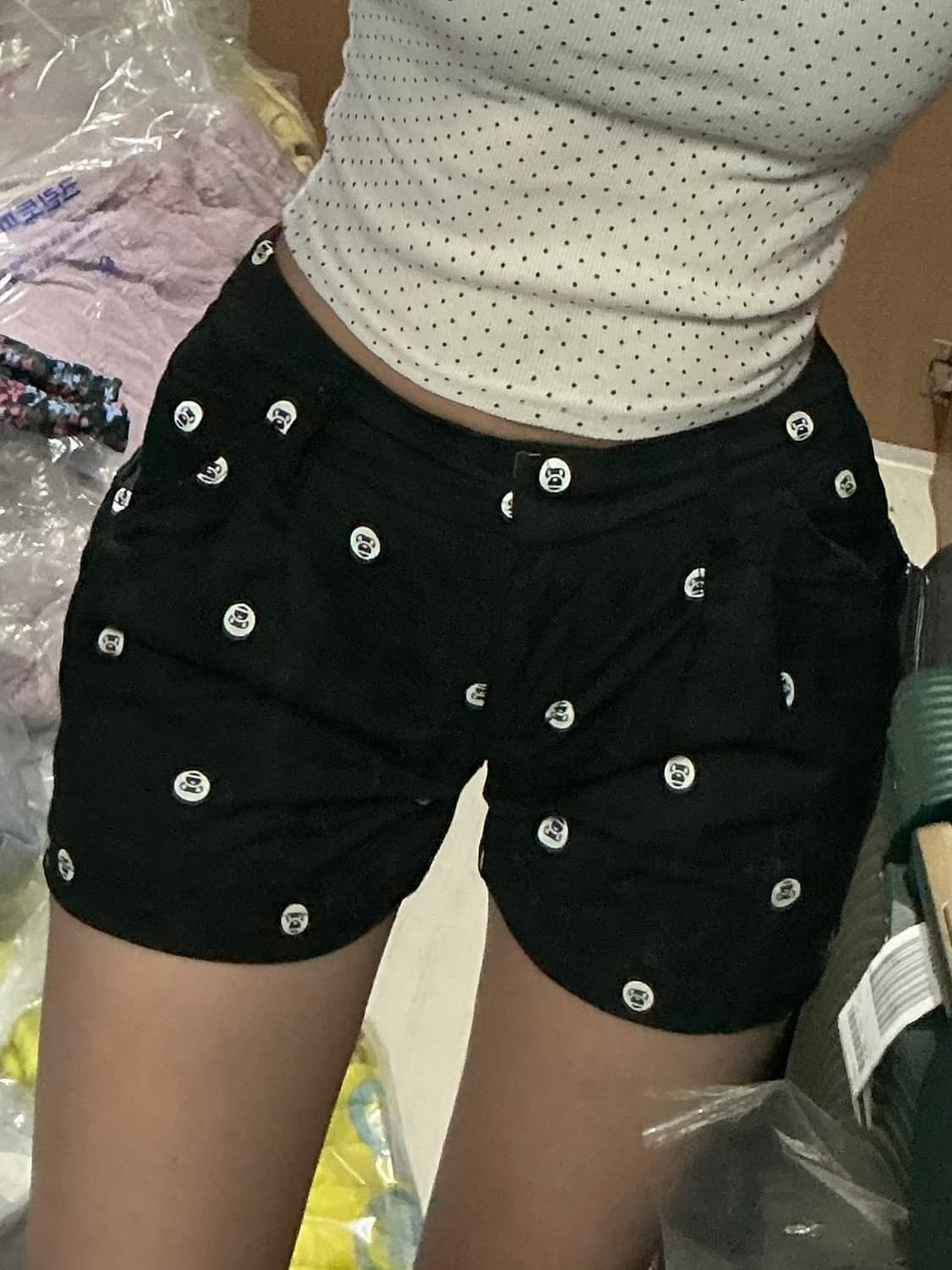 베이프 베이비 마일로 빈티지 반바지 (희귀) 상품이미지1